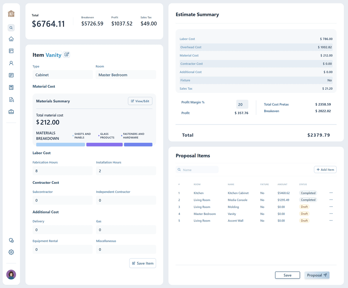 Business Operations & Financial Platform Home Page